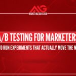 A/B testing marketing